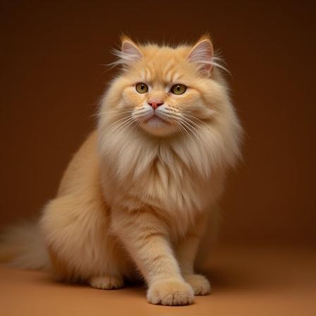 Lion cut with full fluffy boots